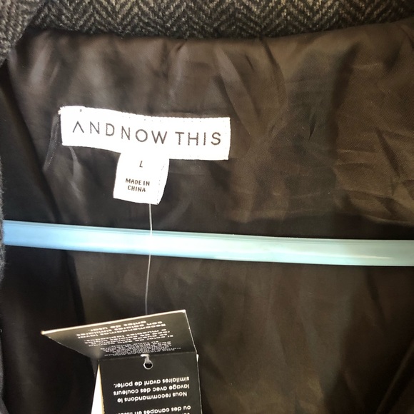 Brand new, size L, color gray, brand new winter coat - Picture 3 of 5